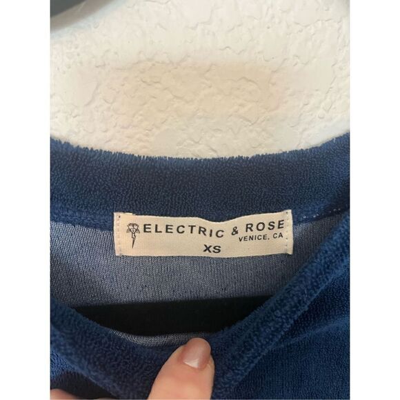 New ELECTRIC & ROSE BAXTER TSHIRT DRESS IN TERRY - Picture 8 of 9